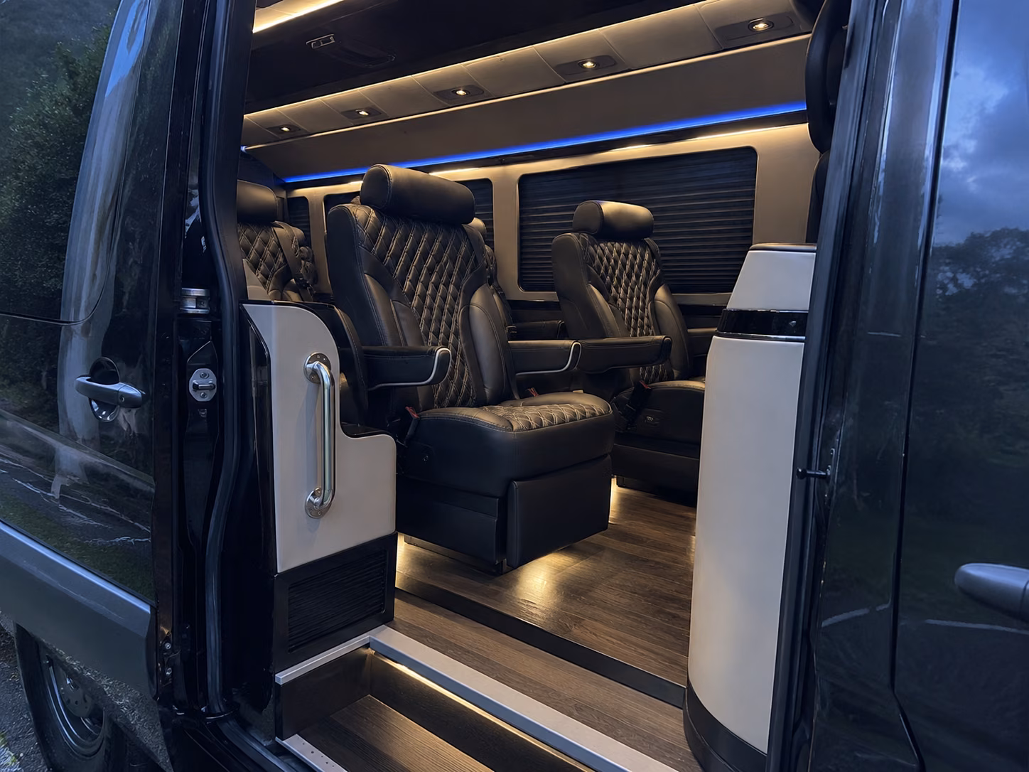 lakewood school event transportation onboard seating